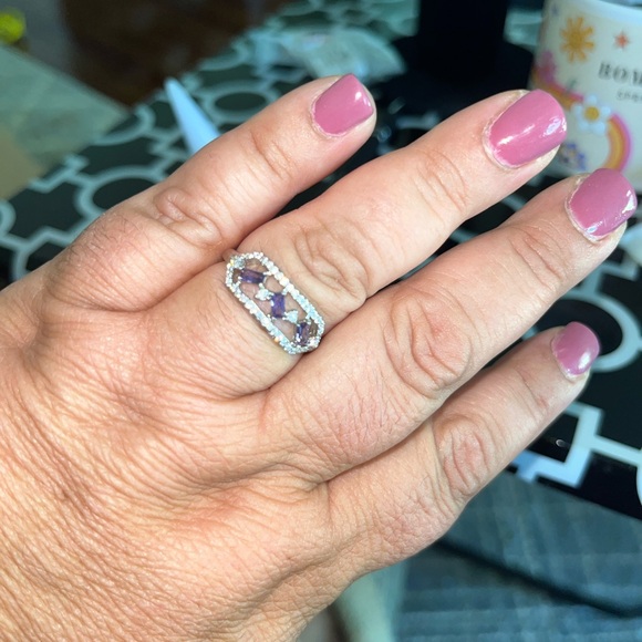 Maze of Sparkle-Bomb Party ring - Picture 1 of 3